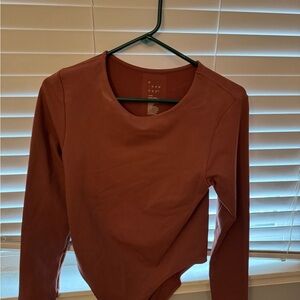 Target Any Day Rust Bodysuit